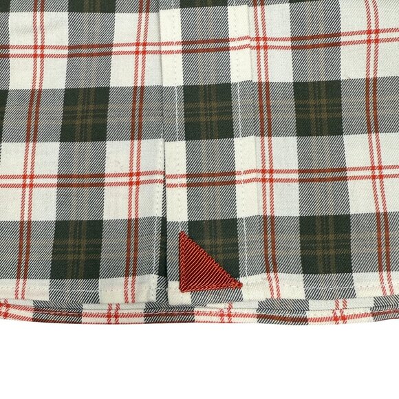 NWOT Men's UNTUCKit Wrinkle-Free Harwin Shirt in Olive Multi Plaid | Size XL - Picture 9 of 13